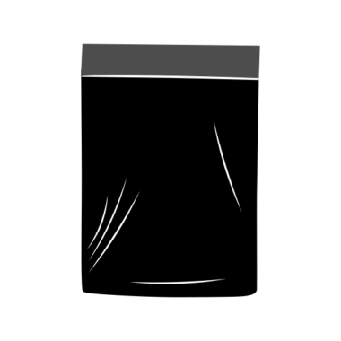 Черные курьерские пакеты